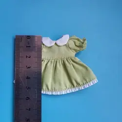 Ropa para muñecas 1/11 y 1/12 - vestidos de celosía con manga abombada