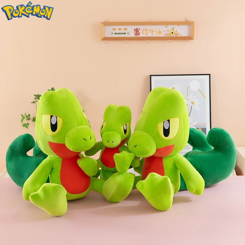 Peluche Treecko Pokémon grande suave para regalos infantiles - imagen 3