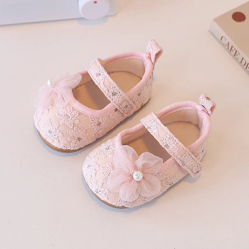 Zapatos de tela antideslizantes para bebés, ideales hogar - imagen 4