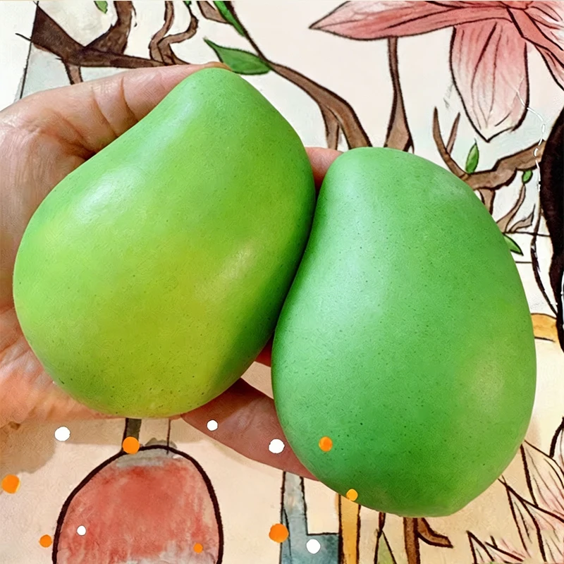 Juguete sensorial antiestrés Mango Mágico TPR suave, cambia color - imagen 3