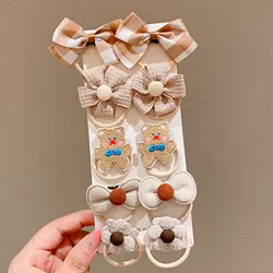 Diademas elásticas infantiles para niña – Tubulares de algodón