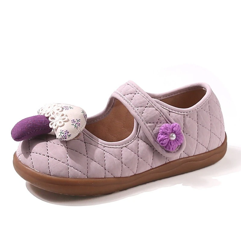 Zapatos de cuero Mary Jane cómodos para niñas en otoño