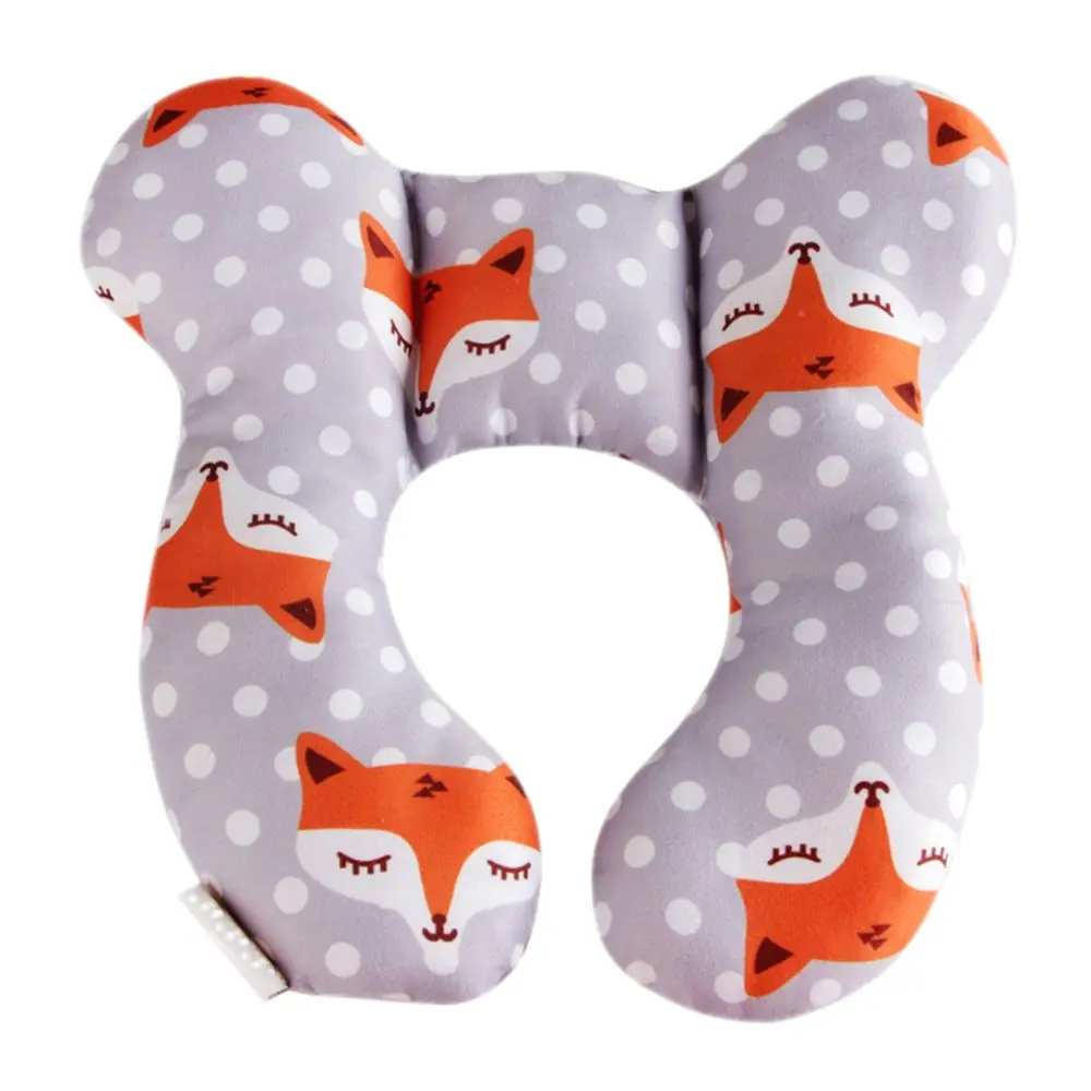 Almohada de cuello en U para niños – Viaje coche reposacabezas - imagen 5
