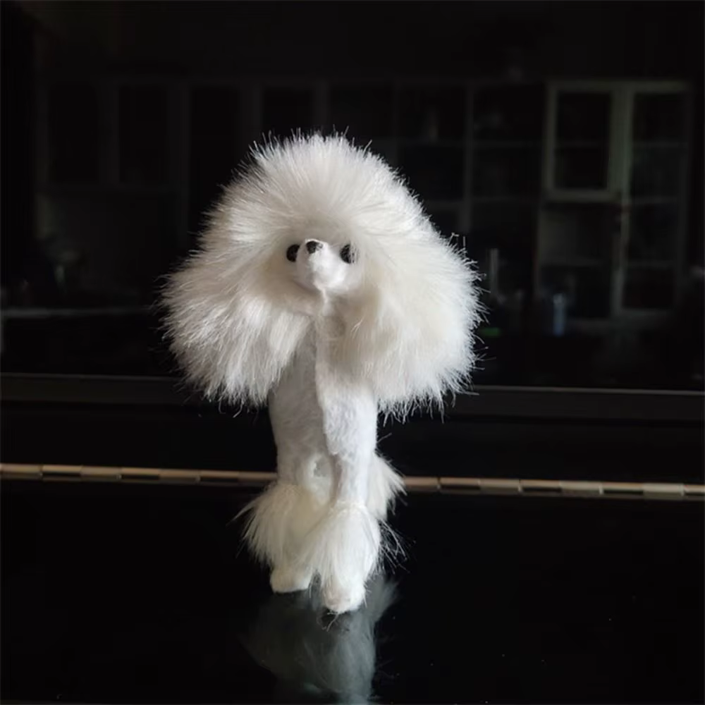 Figuras decorativas de poodle para decorar el escritorio - imagen 2