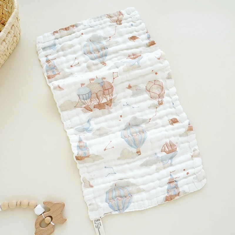 Toalla muselina de algodón para bebé – Suave y absorbente