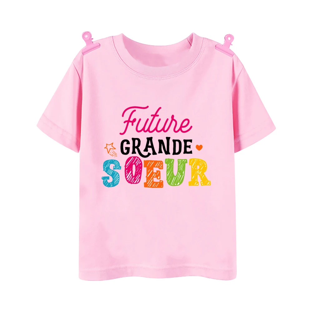 Camiseta hermana mayor para embarazo de niña ideal fotos maternidad - imagen 5