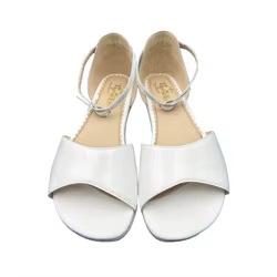 Tipsietoes 2025 Sandalias planas de cuero – Dedo ancho, verano