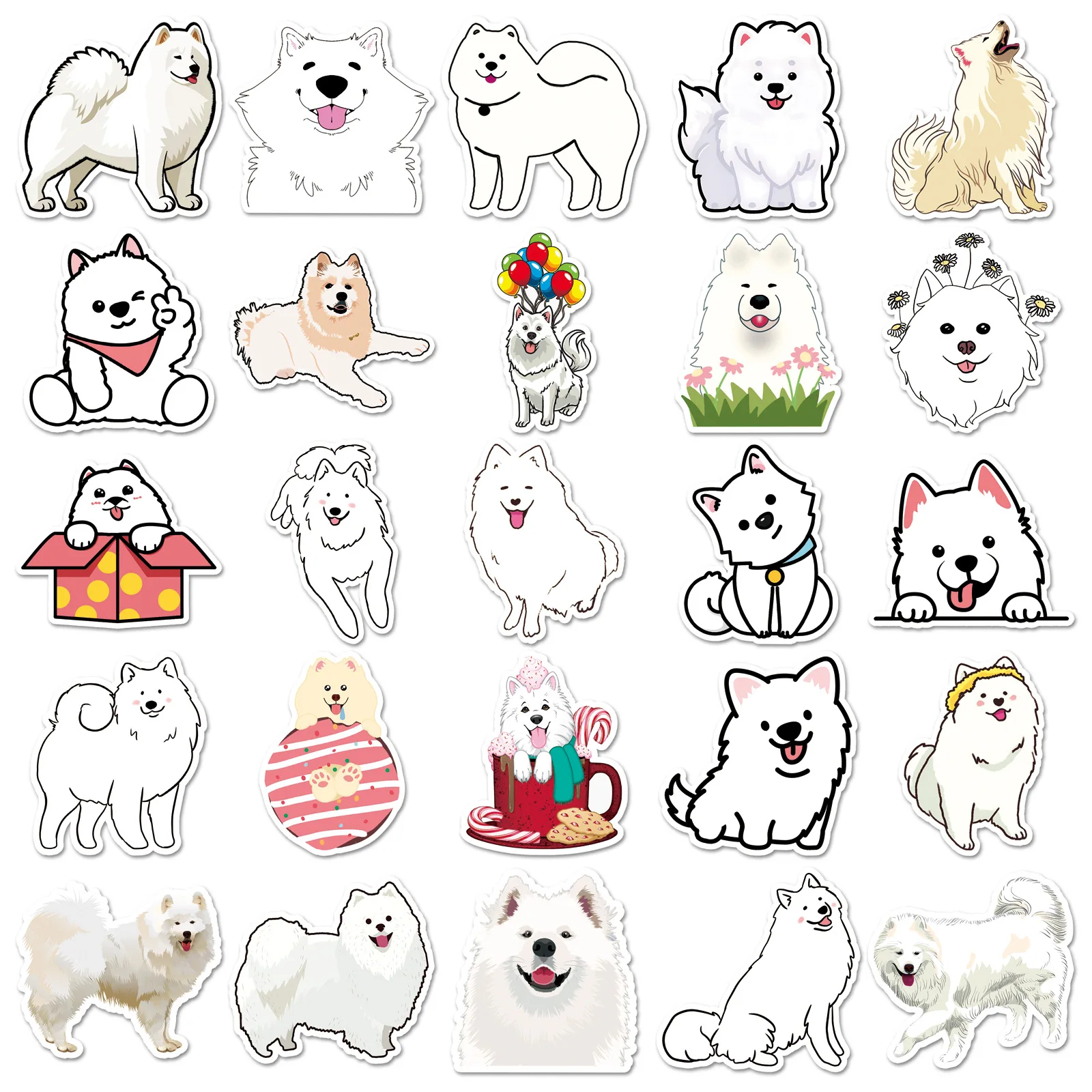 Variedad de diseños de perros