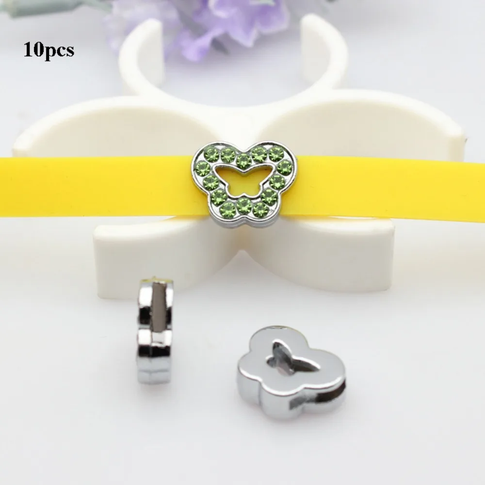 Hebillas mini para cinturón con motivos corona corazón mariposa y flor