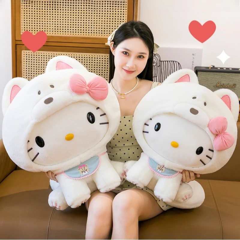 Peluche grande de Hello Kitty Sanrio para almohada infantil - imagen 5