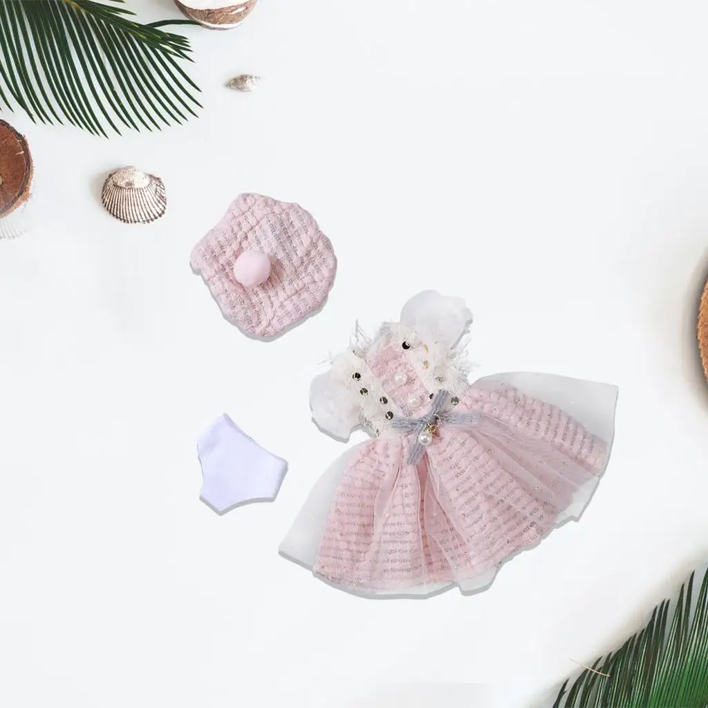 Conjunto de ropa para muñecas Bitty, traje navideño hecho a mano - imagen 4