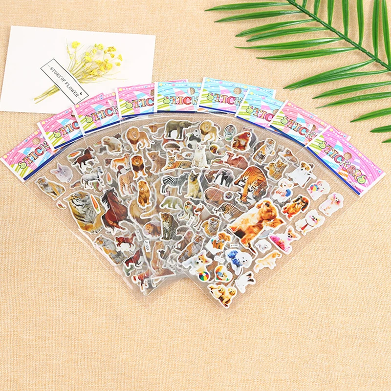 Pegatinas de PVC con relieve y burbujas para decorar cuadernos - imagen 3