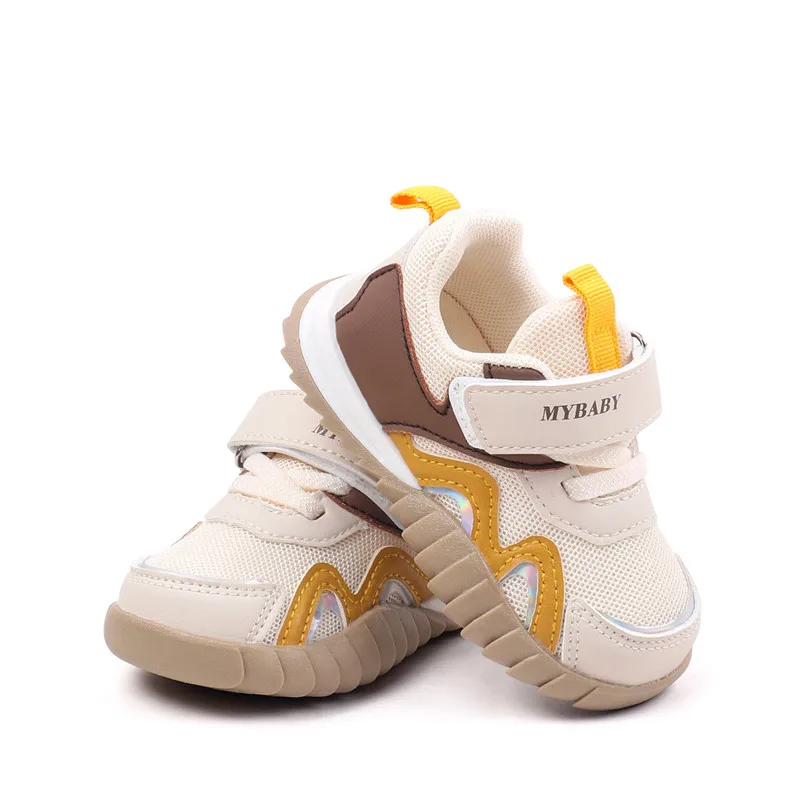 Zapatillas bebé otoño suela de goma blanda para primer caminante - imagen 4