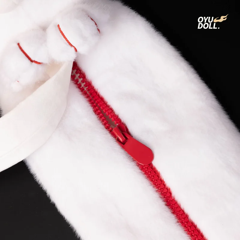 Mochila zorro de peluche criatura mítica para niñas - imagen 4