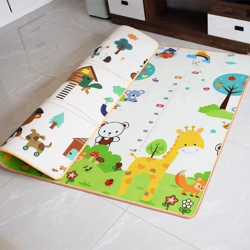 Alfombra de juego para bebés gruesa no tóxica plegable antideslizante - imagen 2
