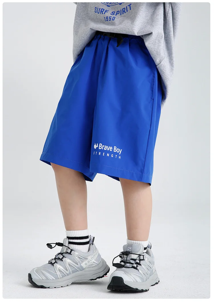 Pantalones cortos niño verano secado rápido estilo deportivo