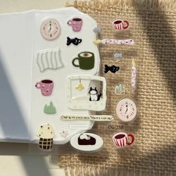 Pegatinas DIY impermeables para decorar cuadernos y portátiles