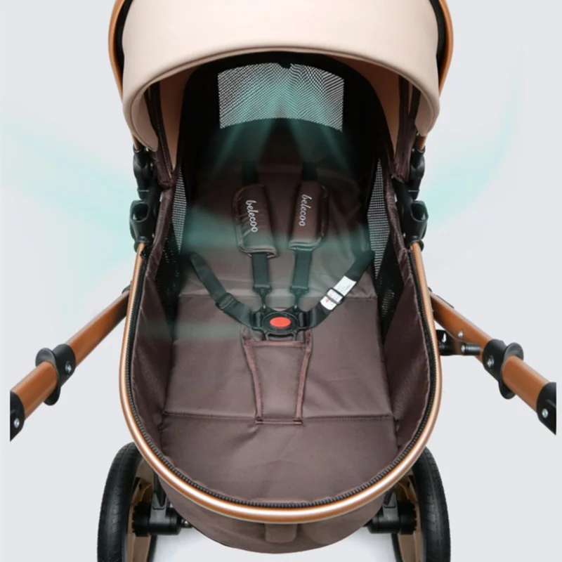 Cochecito de bebé modular con conducción cómoda y gran calidad - imagen 4