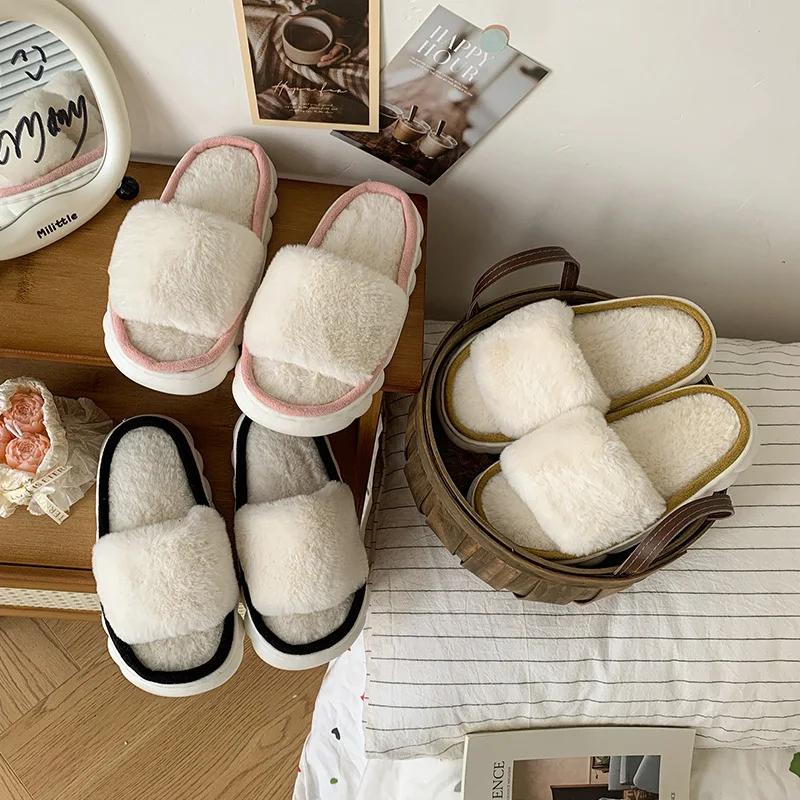 Zapatillas de casa para niños de felpa - Suaves y cálidas para casa - imagen 5