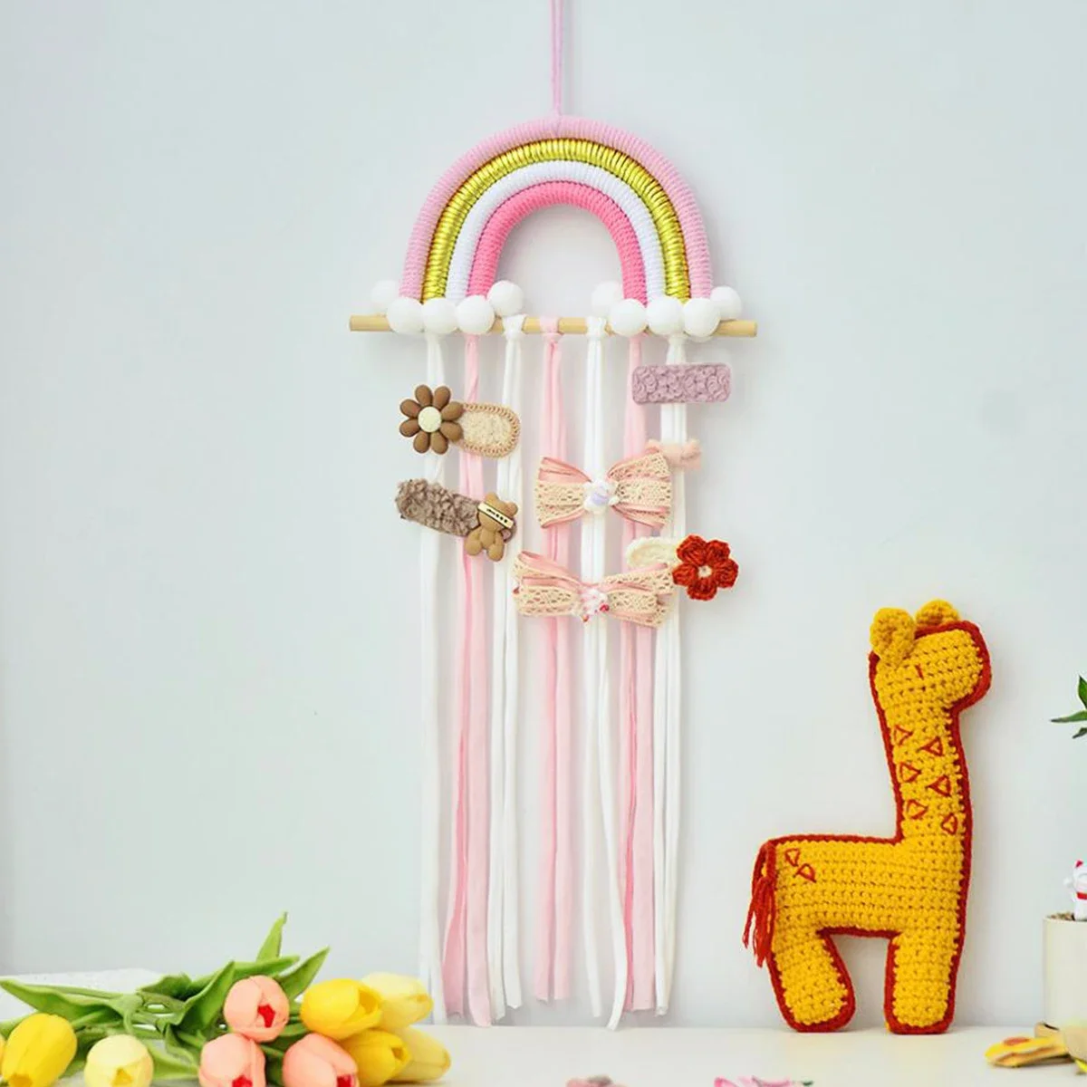 Colgador de arcoíris decorativo para habitación infantil - imagen 3