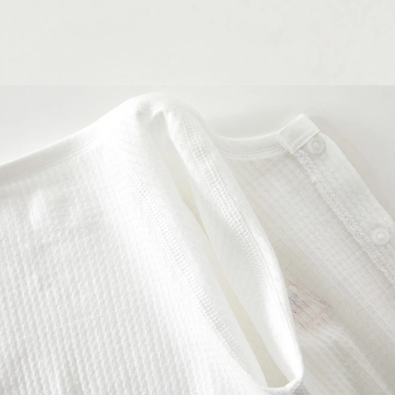 Pijama bebé algodón puro una pieza manga larga unisex - imagen 5