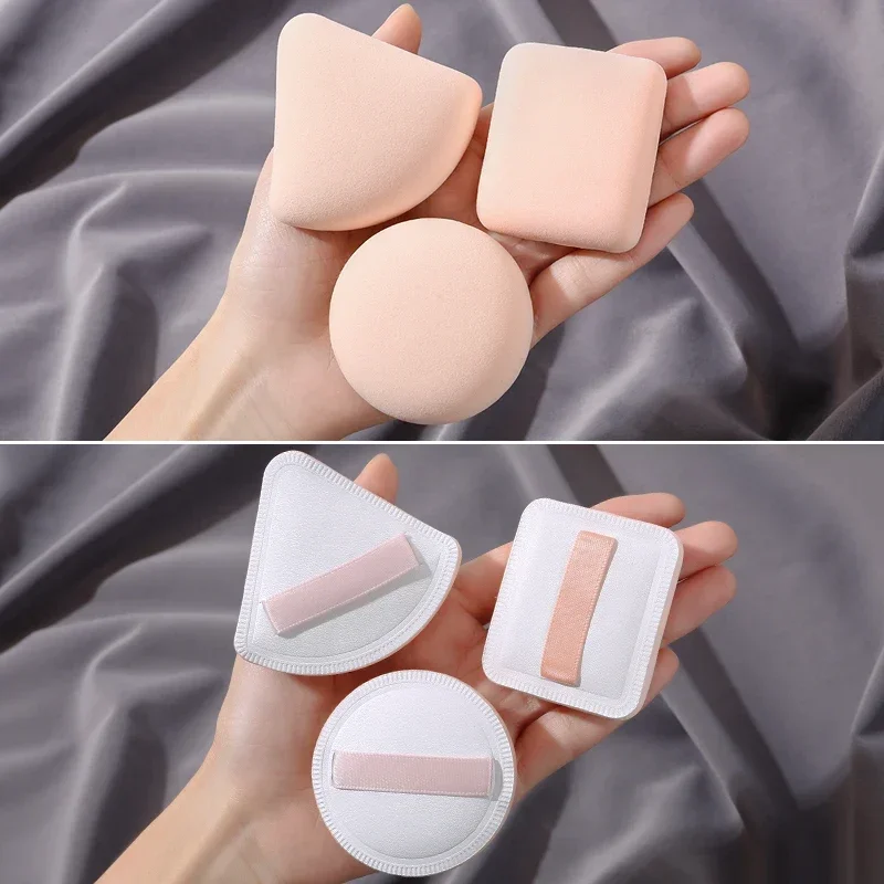 Esponjas cosméticas en pack de 3 piezas