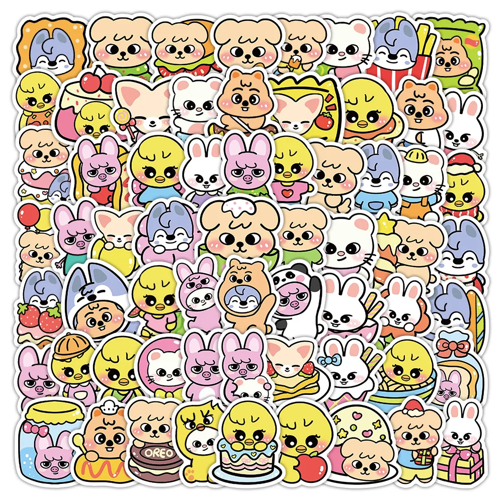 Pack de pegatinas con diseño variado