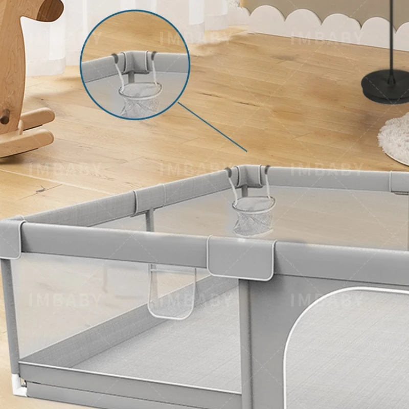 Parque infantil de interior para bebés – Con valla protectora - imagen 5