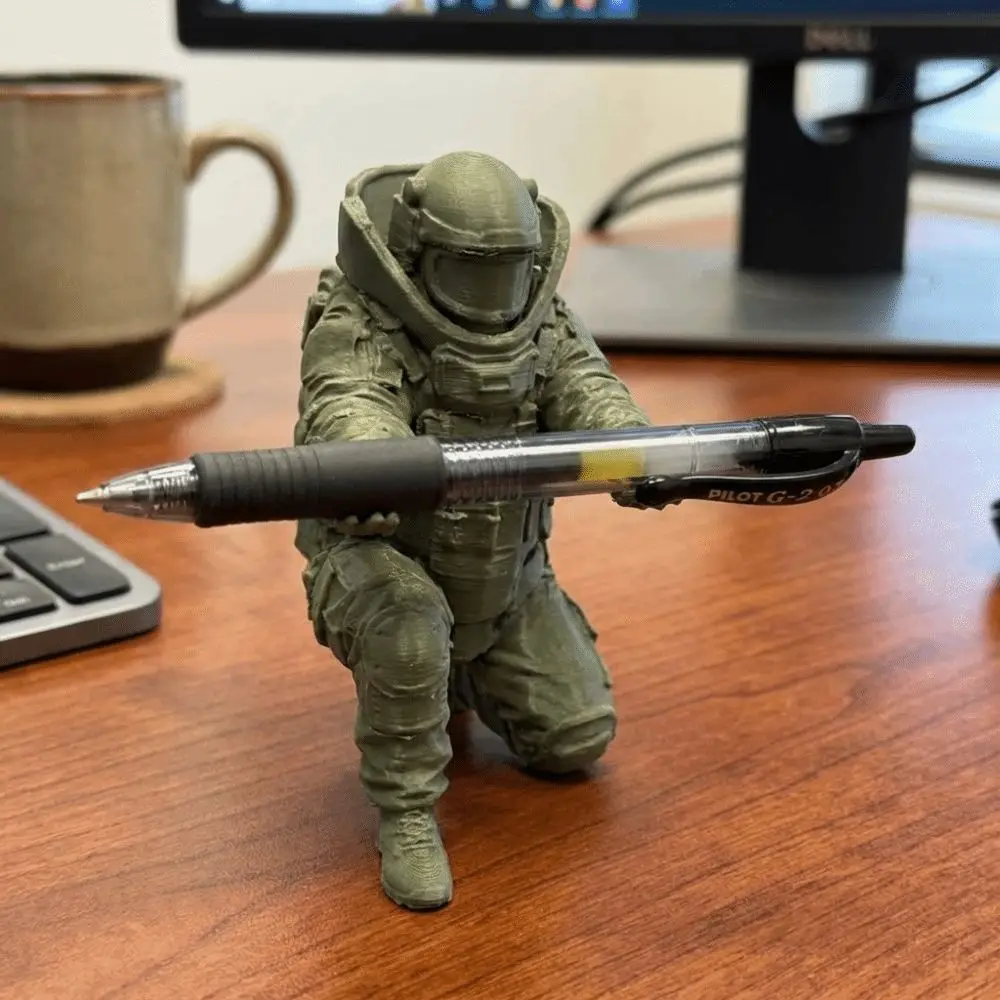 Portalápices 3D impreso con diseño divertido de unidades especiales - imagen 2