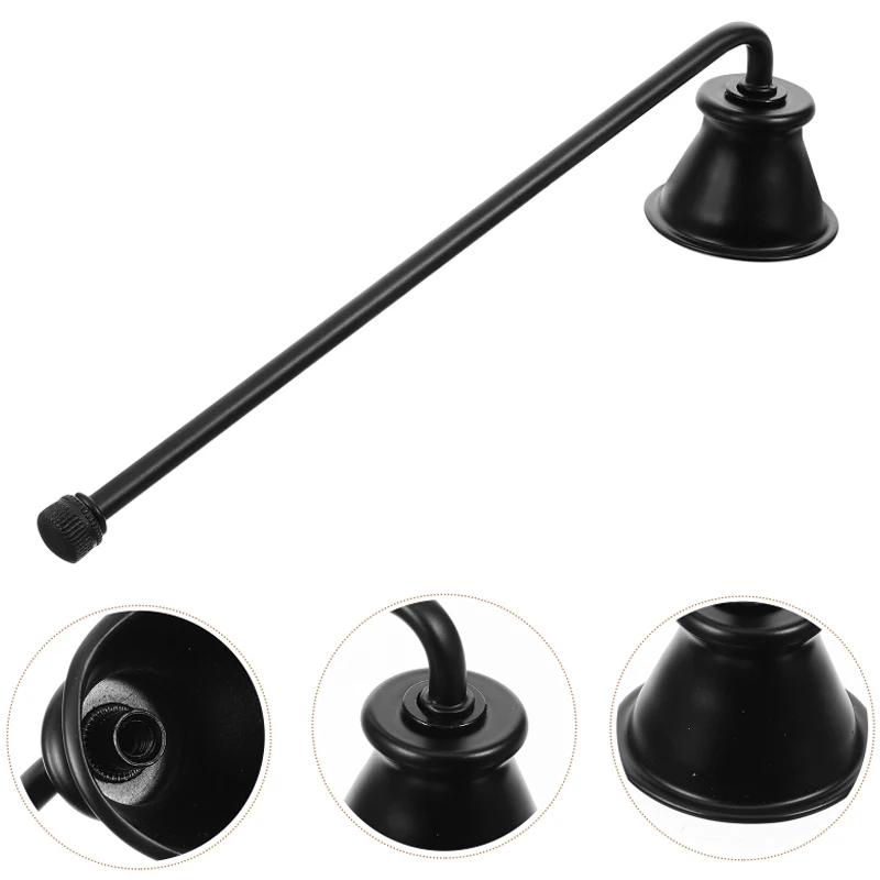Apagavelas de campana sin humo para velas, herramienta manual - imagen 4