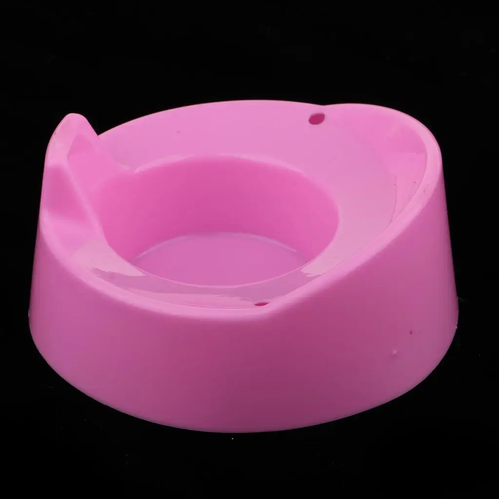 Chan mini inodoro rosa para muñecas - accesorio de guardería infantil - imagen 4