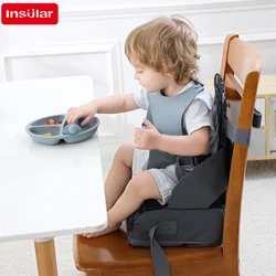 Silla elevadora plegable portátil INSULAR antideslizante para bebé