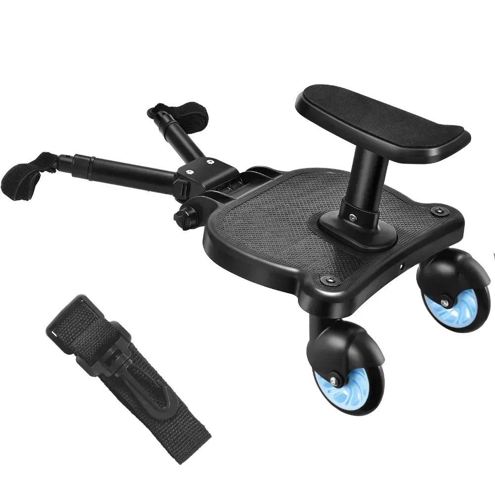Adaptador de pedal para cochecito gemelos – Asiento segundo niño adicional