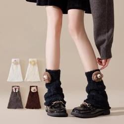 Calcetines antideslizantes de forro polar cálidos para invierno