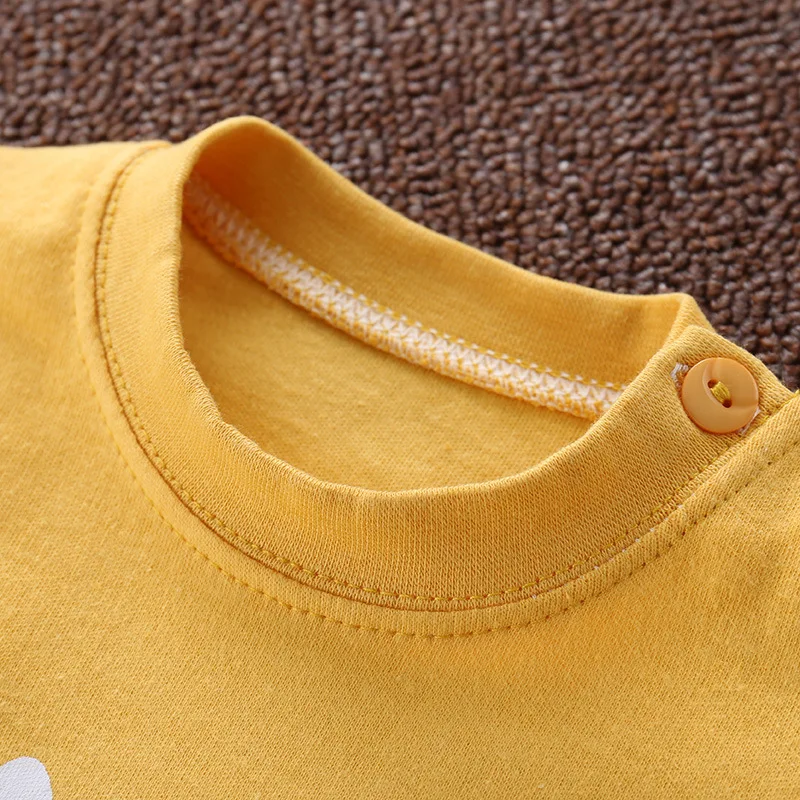 Conjunto de camiseta y pantalón de dibujos para niños, algodón - imagen 4