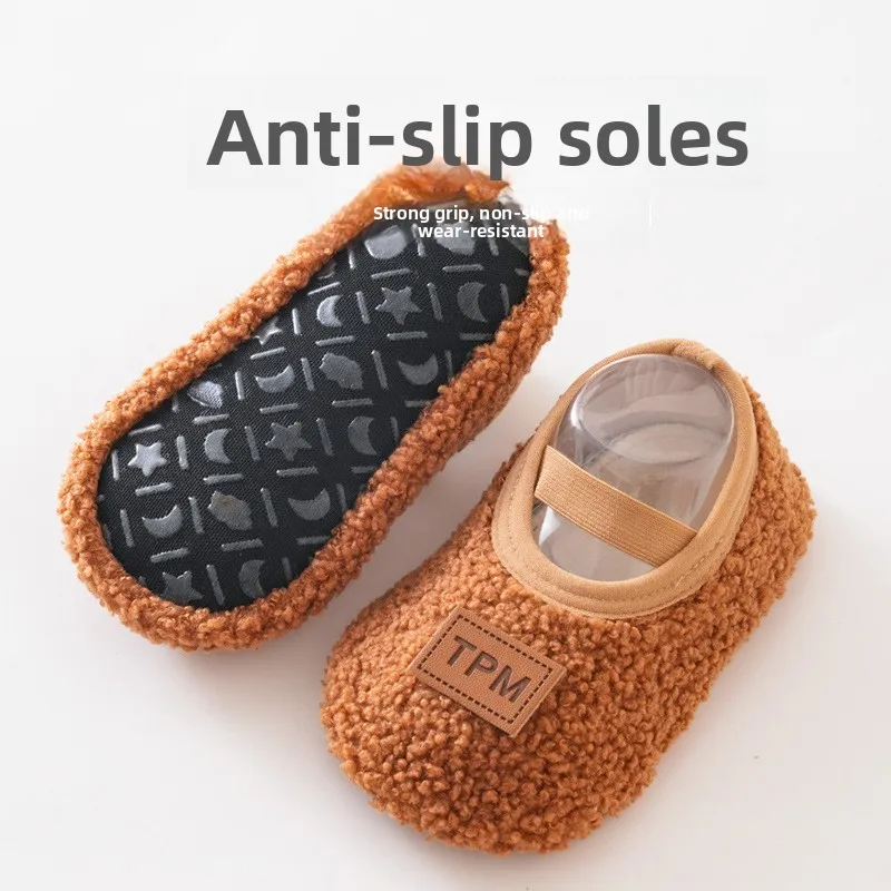 Calcetines de felpa antideslizos para bebé – Invierno - imagen 3