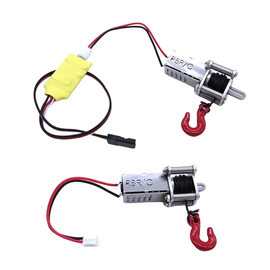 Cabrestante automático de aluminio para coches RC todoterreno - imagen 4