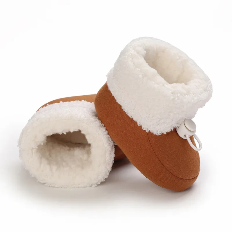 Botas de invierno bebé dibujos animados suela algodón antideslizante - imagen 3