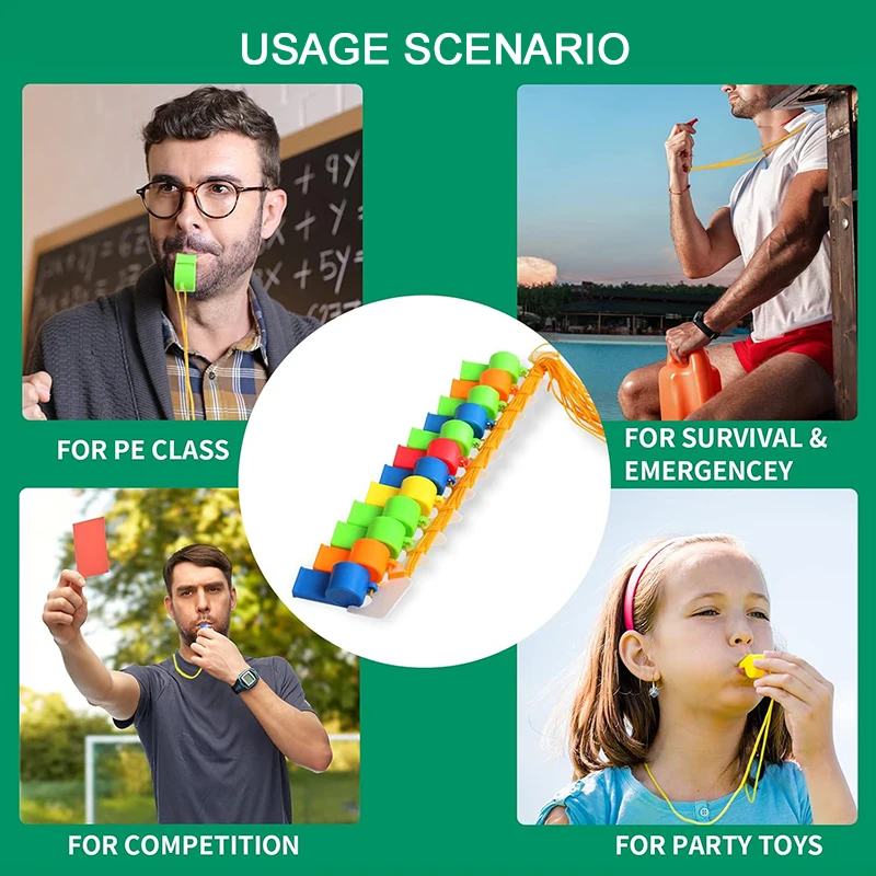 Silbatos de animación para repartir en eventos