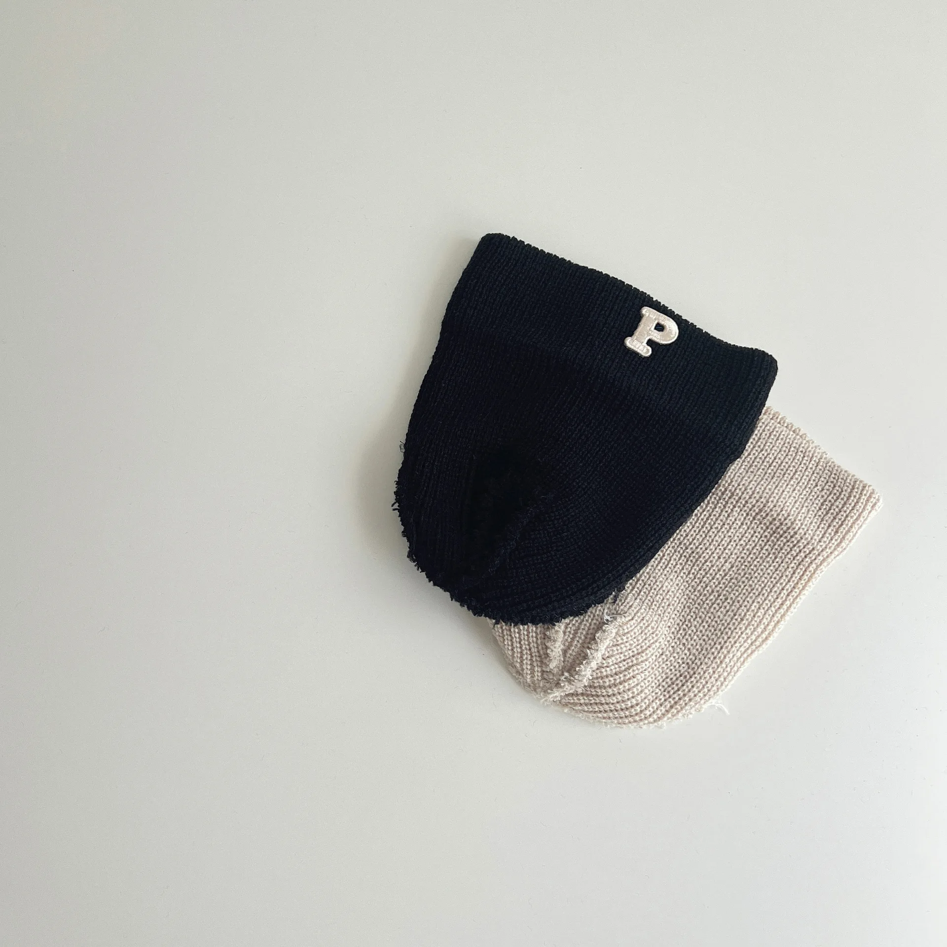 Gorro de lana estilo coreano con letras INS para otoño e invierno - imagen 4