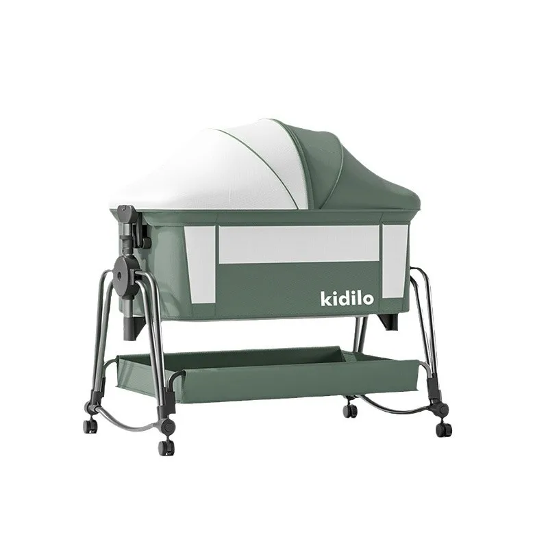Kidilo Cuna Portátil Plegable con Sistema de Colecho - imagen 5