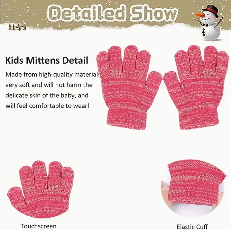 Gorro de invierno para niños con orejeras y pompón - suave y cálido - imagen 4