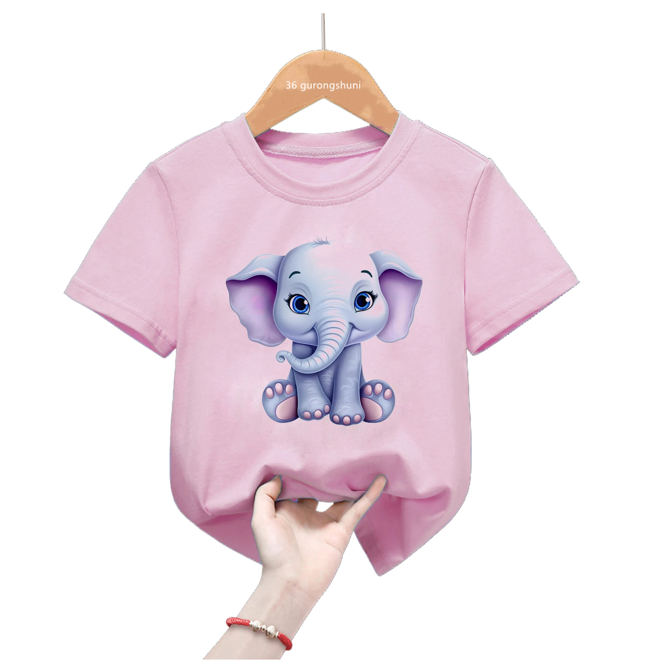 Camiseta con búho rosa