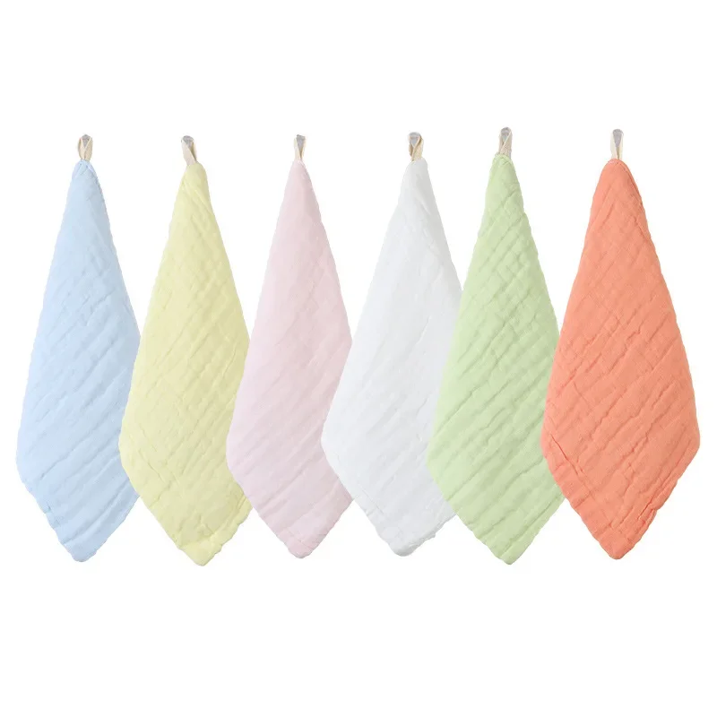 Pañuelo de eructo para bebé - gasa suave y transpirable lavable - imagen 2