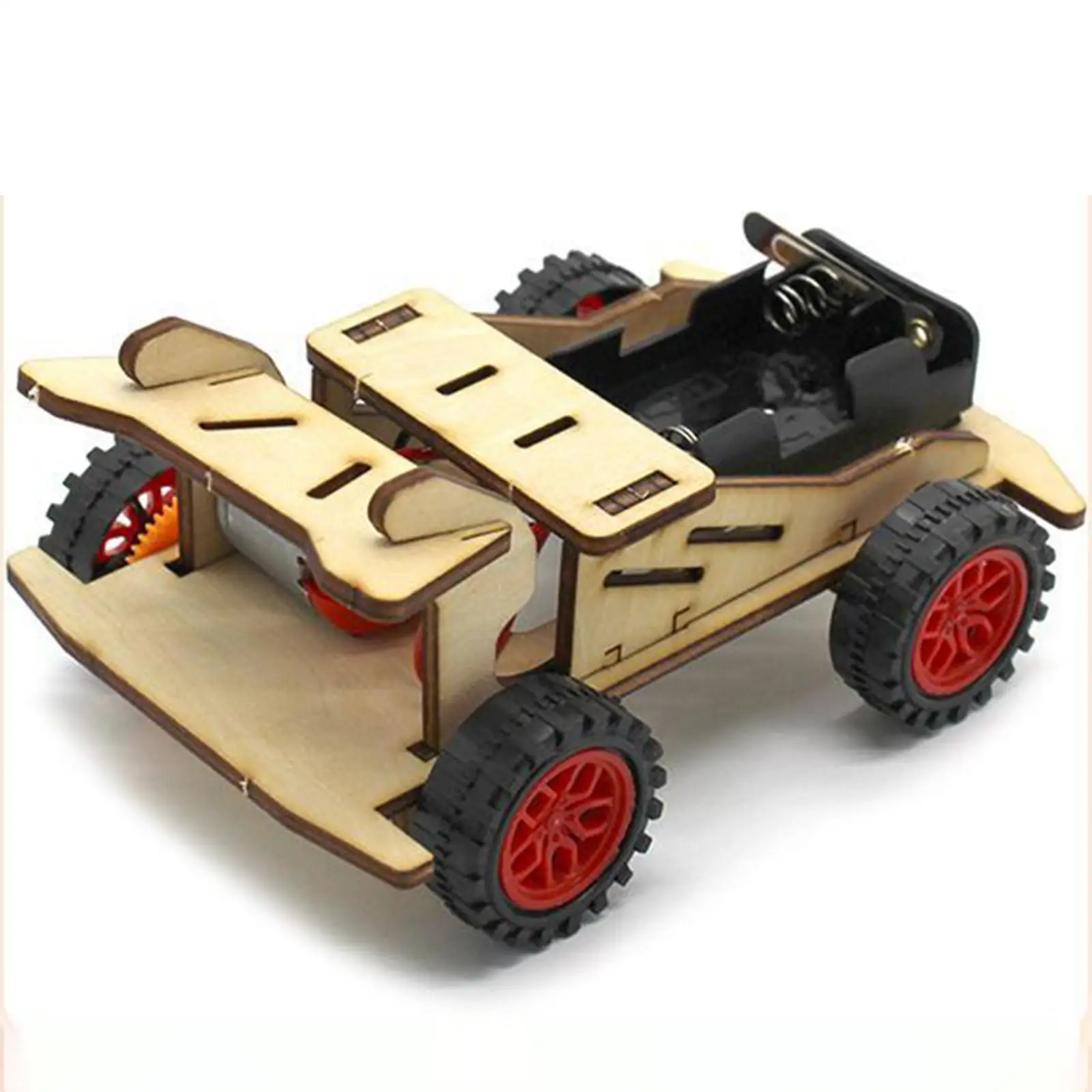 Kit coche carreras para montar: experimento física en casa - imagen 4