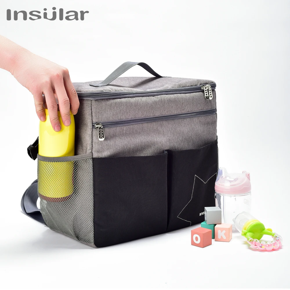 Bolsa térmica para pañales – Gran capacidad de viaje - imagen 2