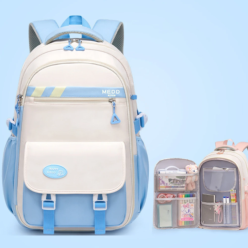 Mochila escolar acolchada para niña de primaria - imagen 2
