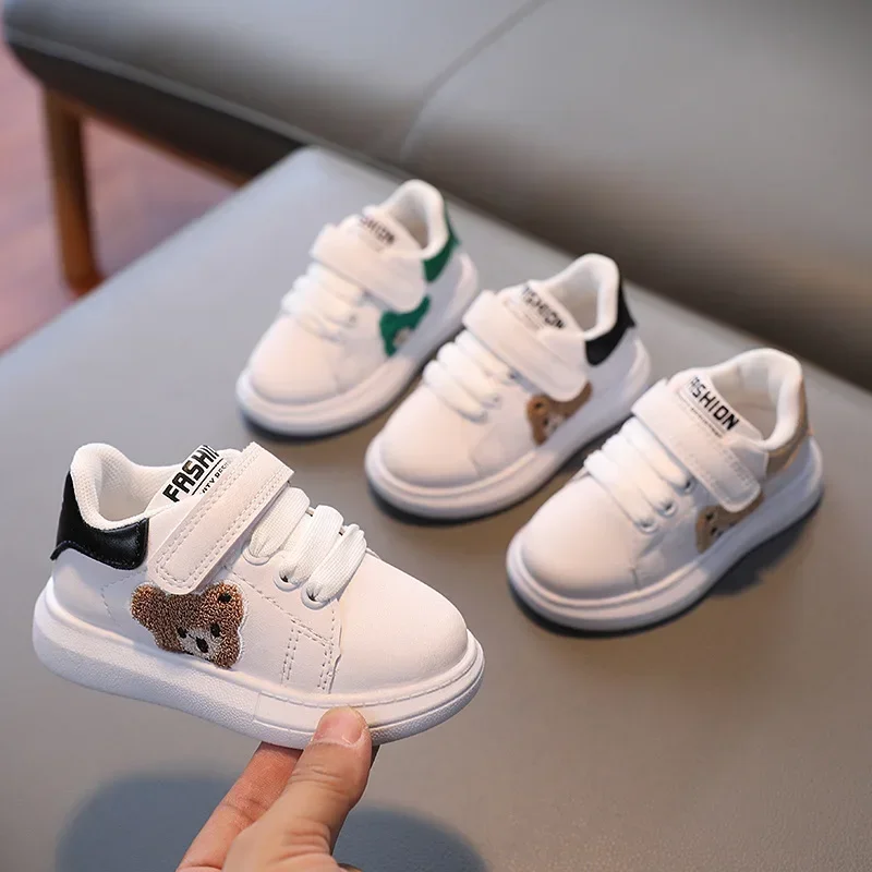 Zapatillas de deporte planas y transpirables para bebés y niños - imagen 3