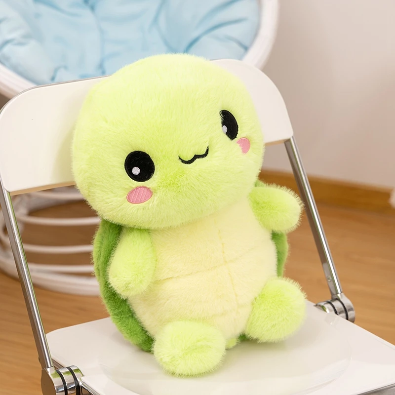 Peluche de tortuga Apple, detalle de la forma