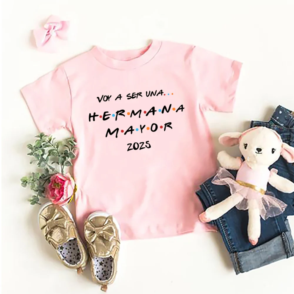 Camiseta manga corta para anunciar embarazo – hermano mayor feliz - imagen 4